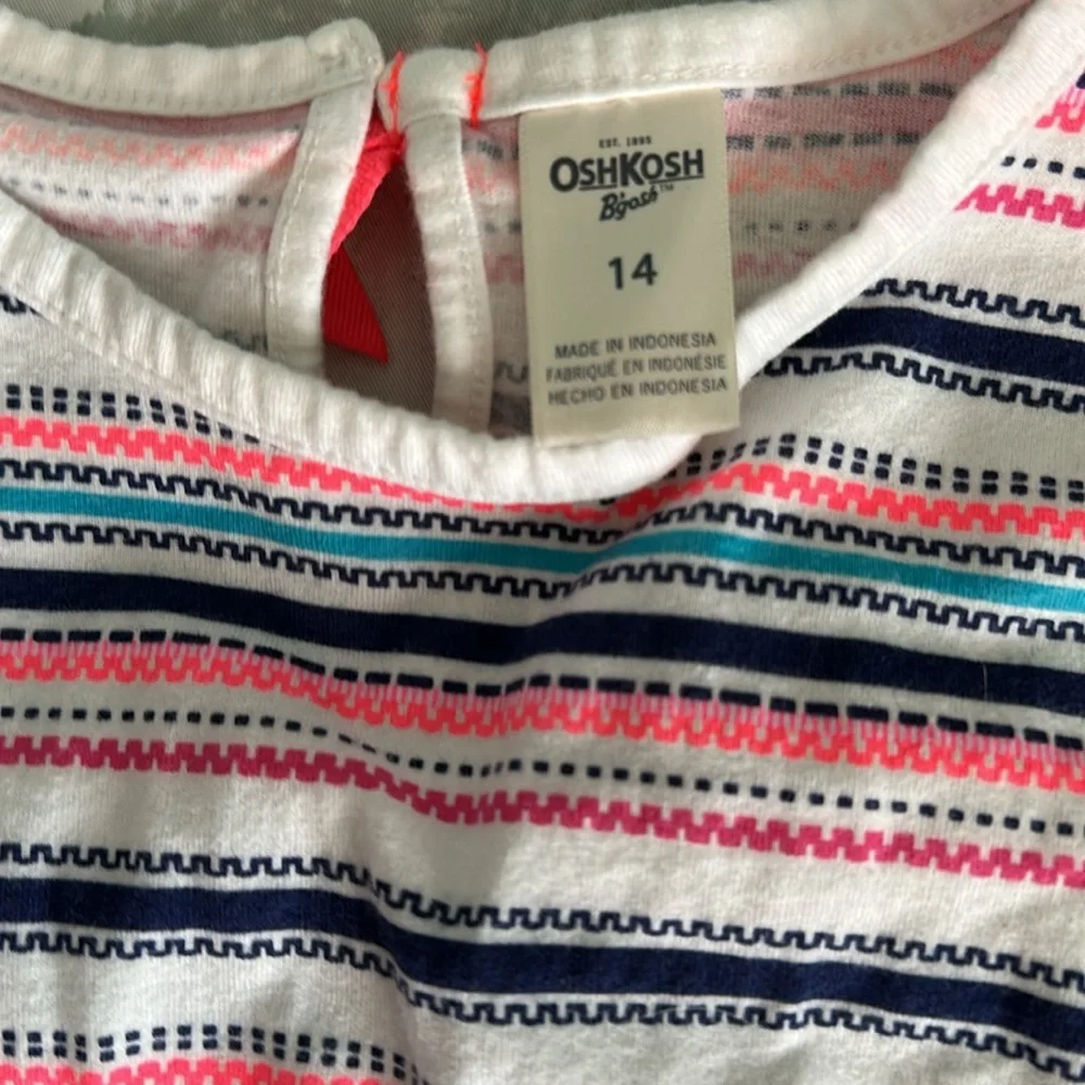 Oshkosh girls top size 14